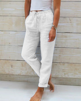 Leinenhose Damen | Atmungsaktiver Komfort Für Den Alltag