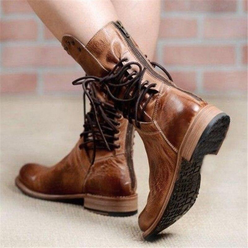 Damen Elegante Komfort Stiefel | Leder