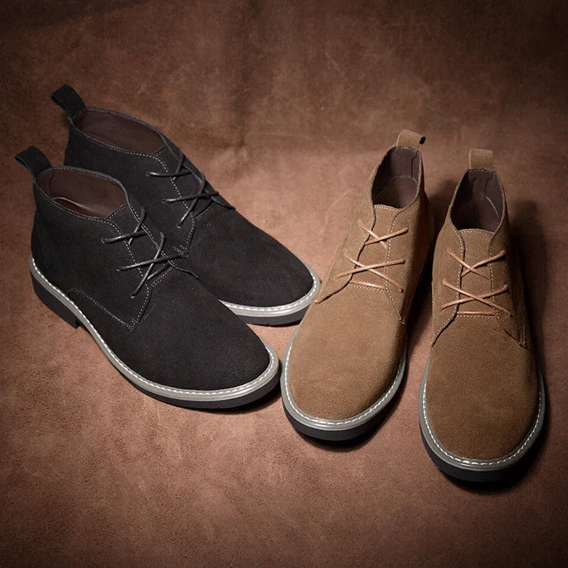Sophie Wildlederschuhe | Unsichtbarer Absatz +6 cm