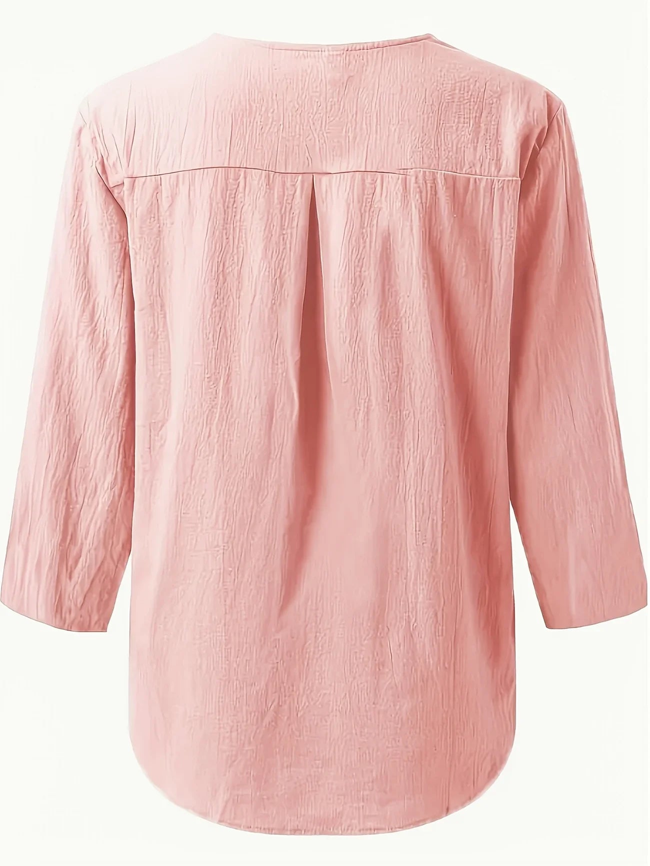 Women’s Lässige Elegante Bluse | Baumwoll-Leinen