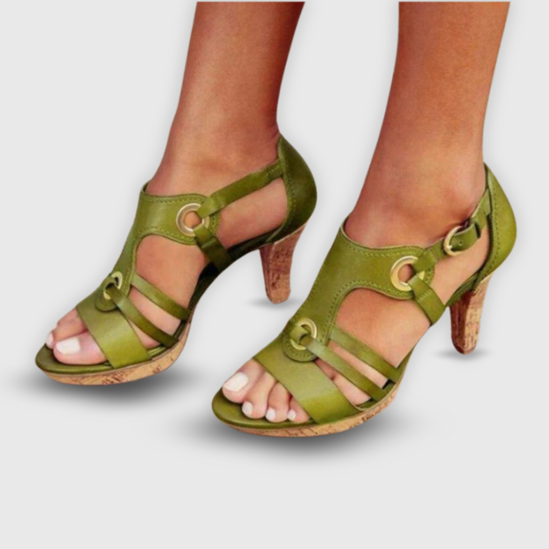 Ciara | Handgefertigte Premium-Sandalen Mit Absatz