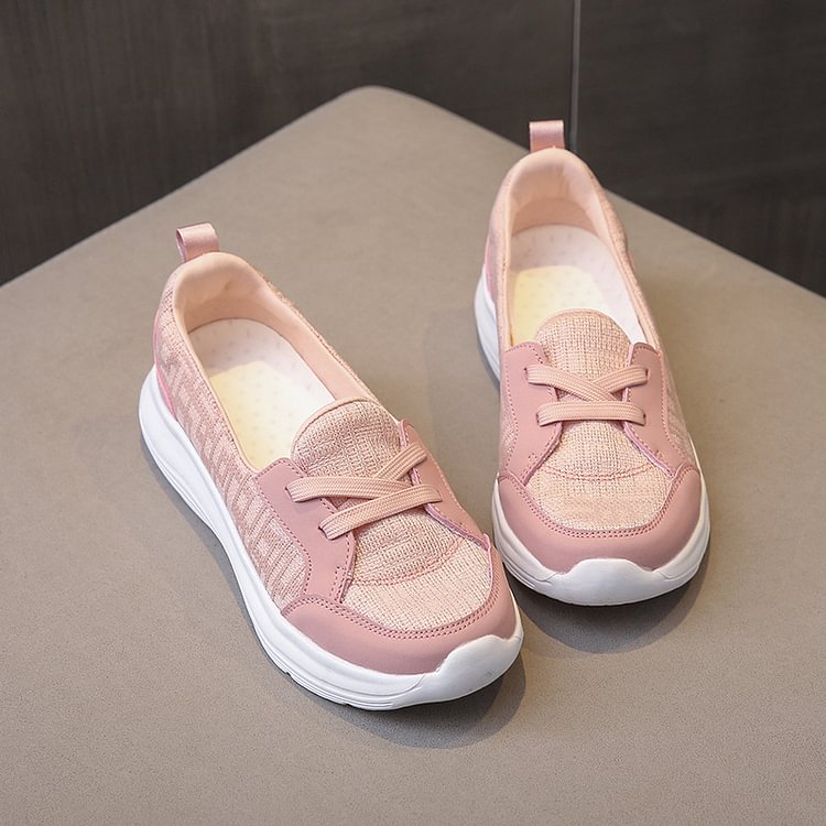 Atmungsaktive, rutschfeste orthopädische Damenschuhe mit Fußgewölbestütze