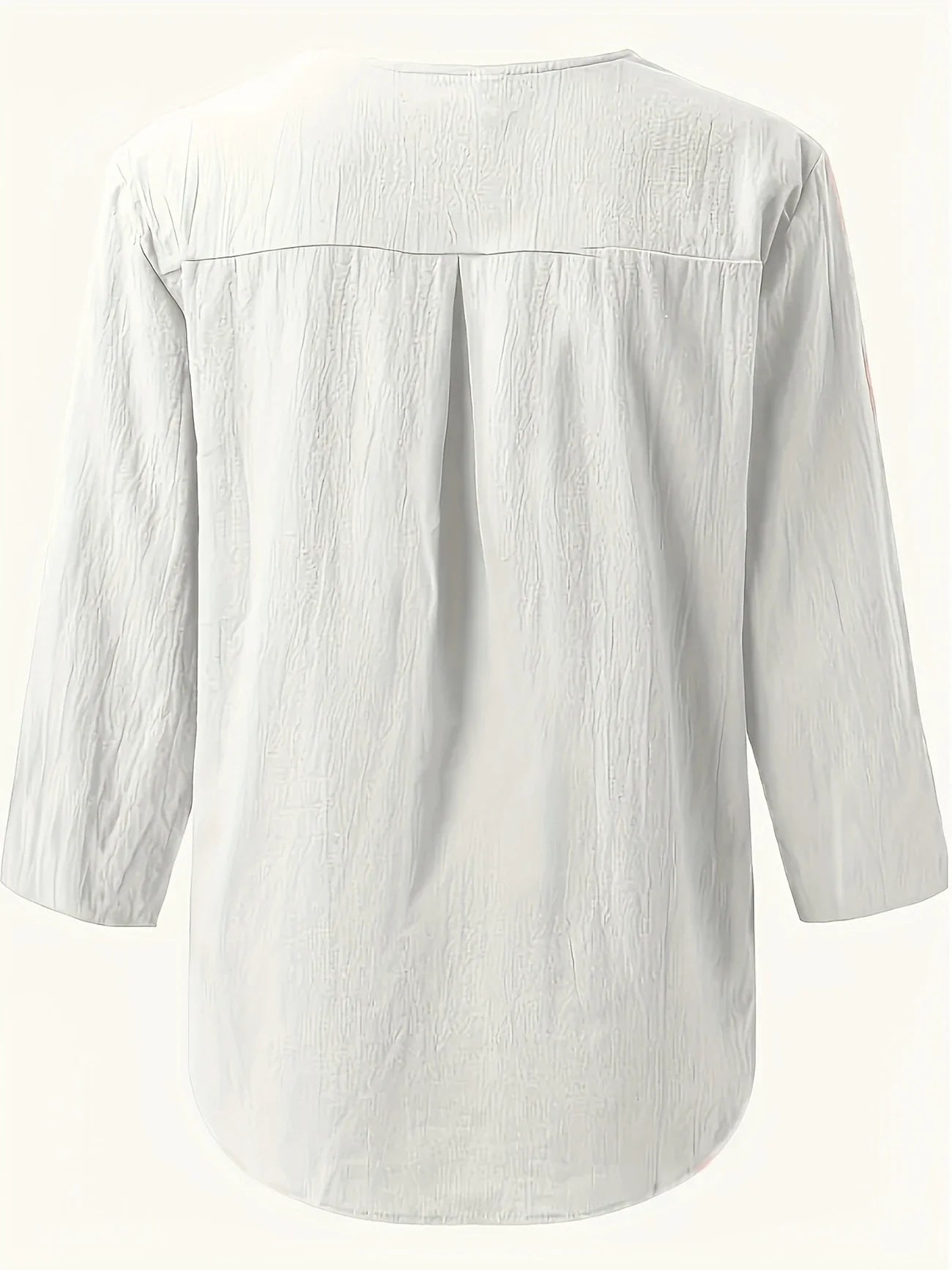 Women’s Lässige Elegante Bluse | Baumwoll-Leinen