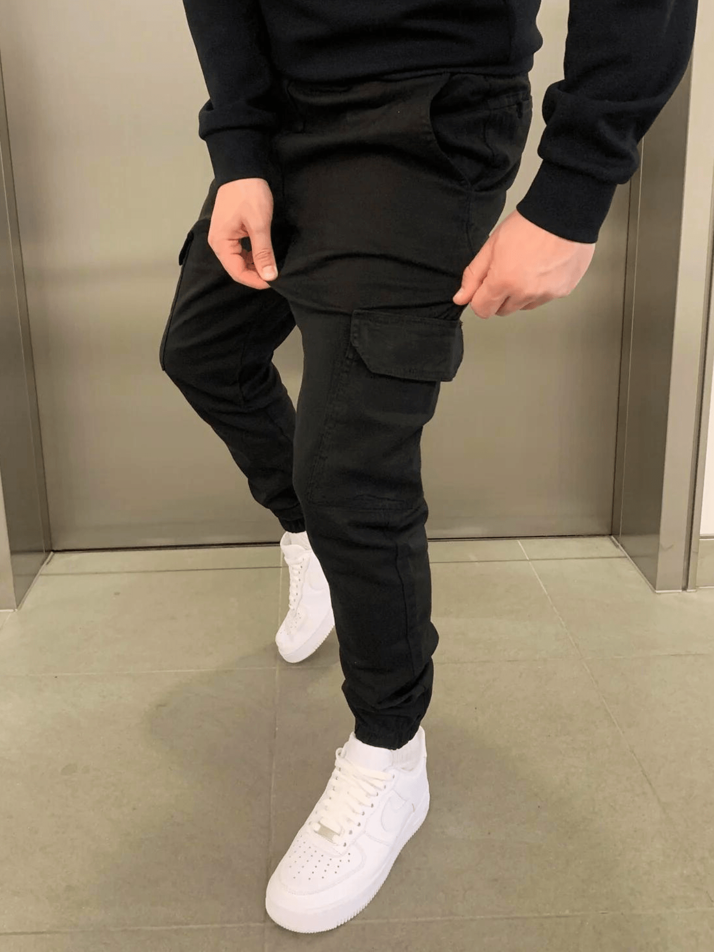 Herren Moderner Lässiger Cargo-Jogger | Vielseitig