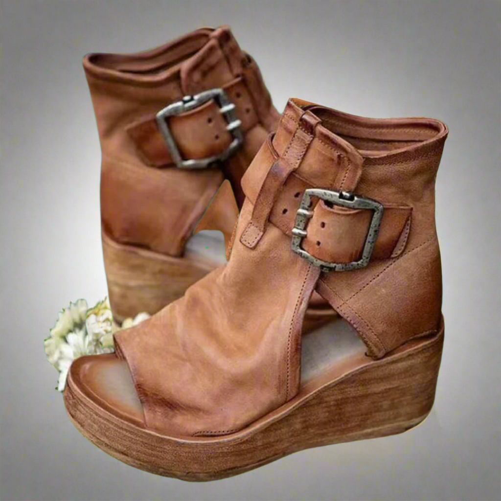 Bettina | Handgefertigte Ledersandalen