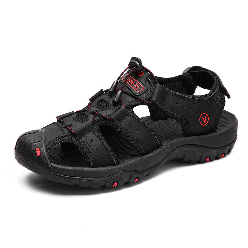 Bequeme Outdoor-Strandschuhe Aus Leder