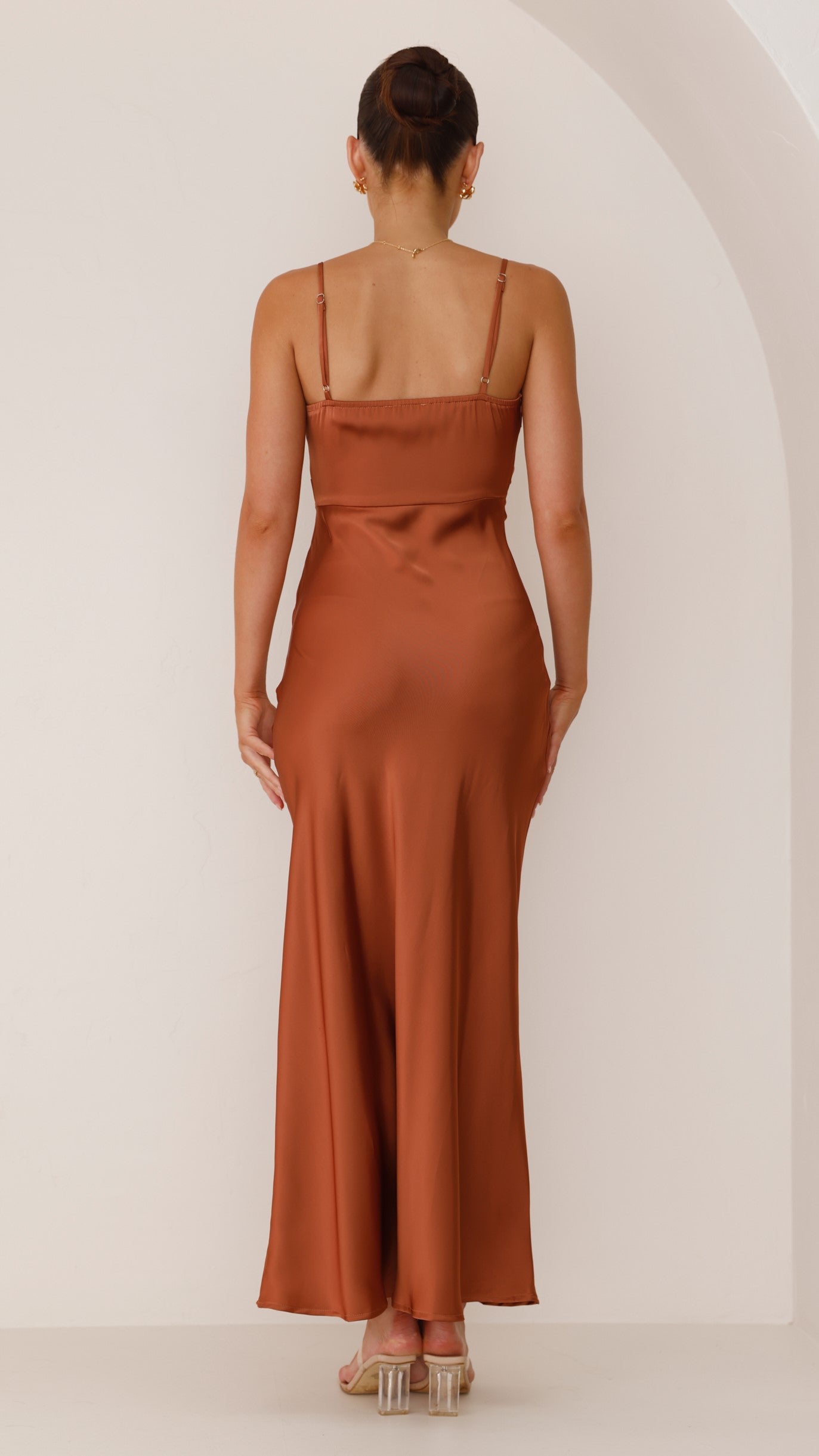 Damen Elegantes Modernes Kleid | Maxi