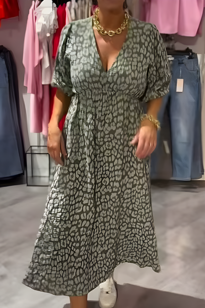 Damen Luftiges Sommerkleid | Midi