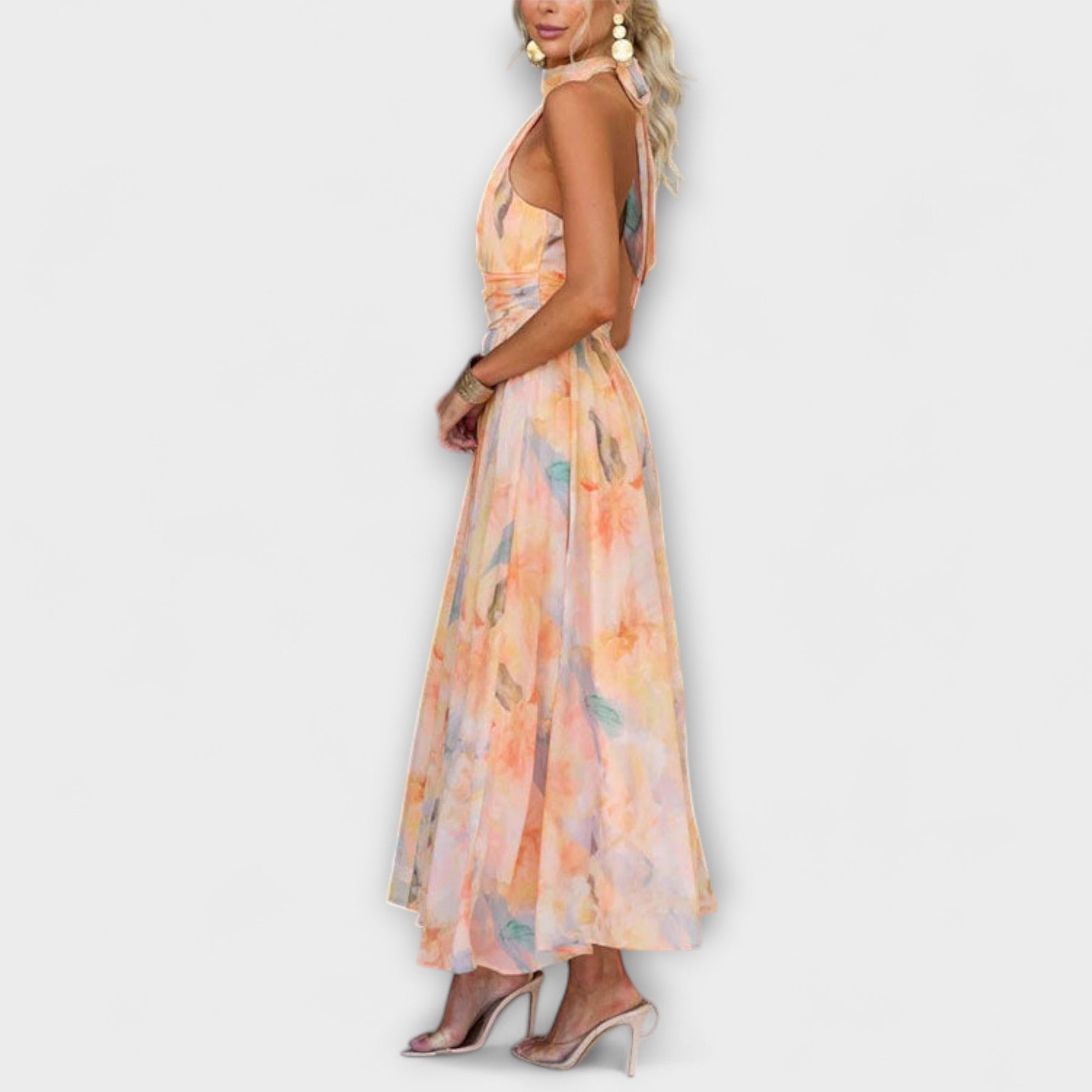 Lyka | Halterneck Maxikleid