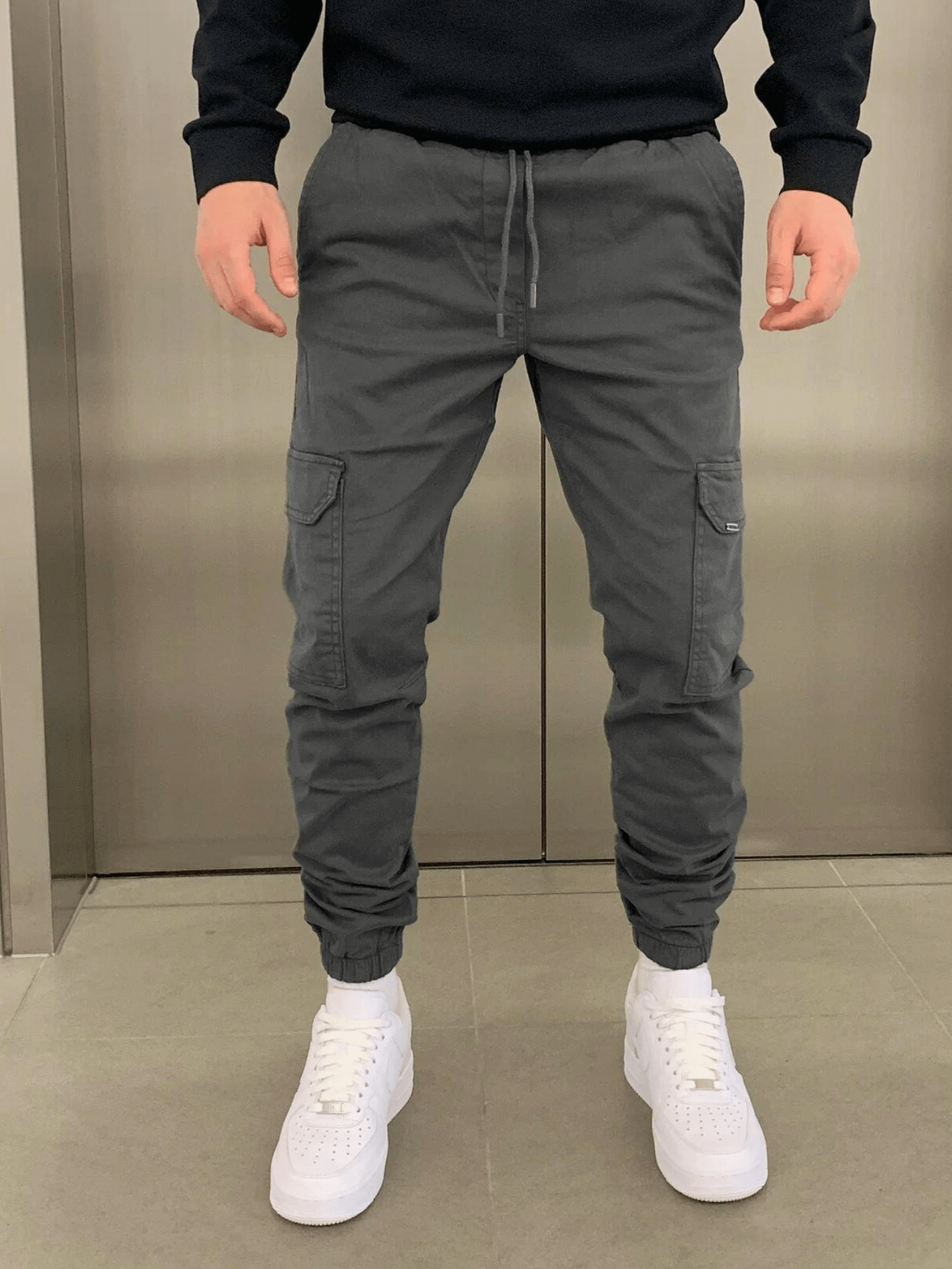 Herren Moderner Lässiger Cargo-Jogger | Vielseitig