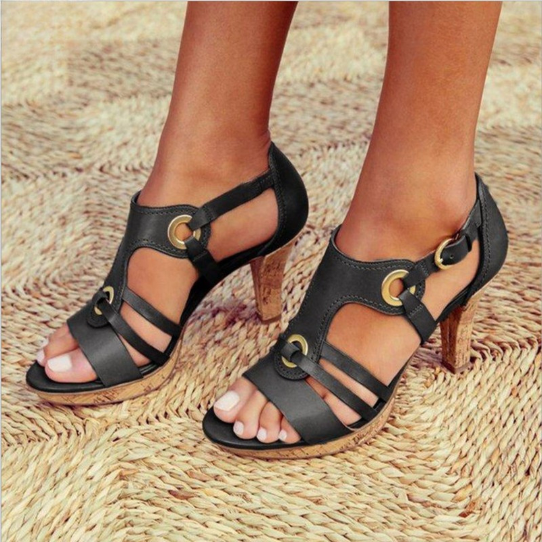 Ciara | Handgefertigte Premium-Sandalen Mit Absatz