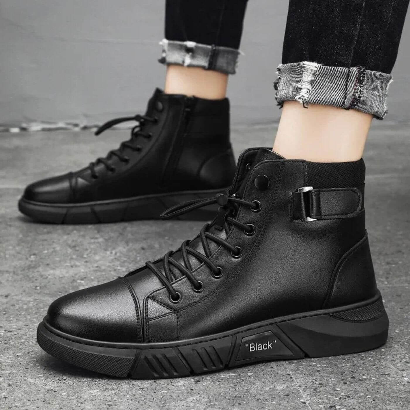 Axel | Orthopädische Ledersneaker