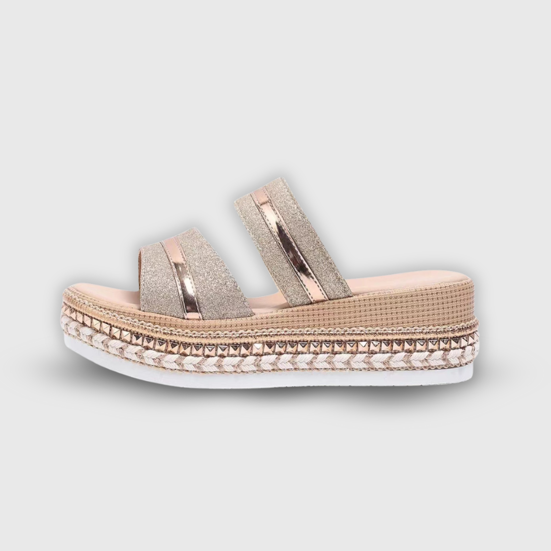 Anastasia | Leichte Keilsandalen