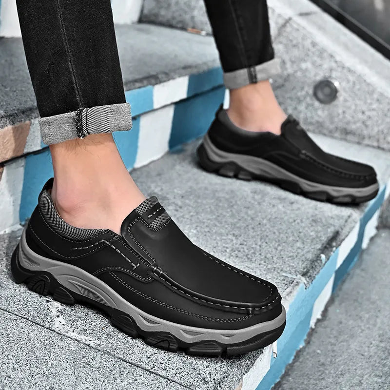Primo | Orthopädische Herrenschuhe - Maximaler Komfort & Haltungskorrektur