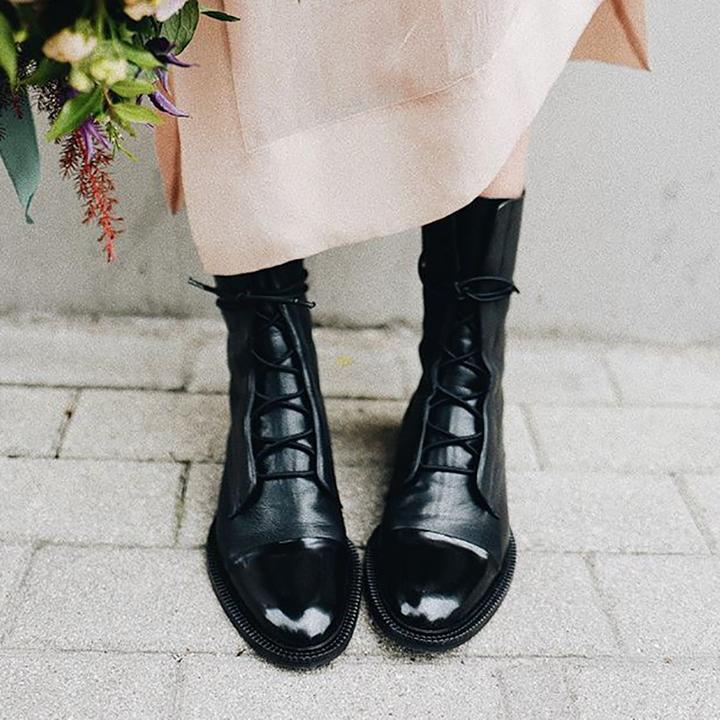 Angeline Premium-Stiefel | Hochwertiges PU-Leder