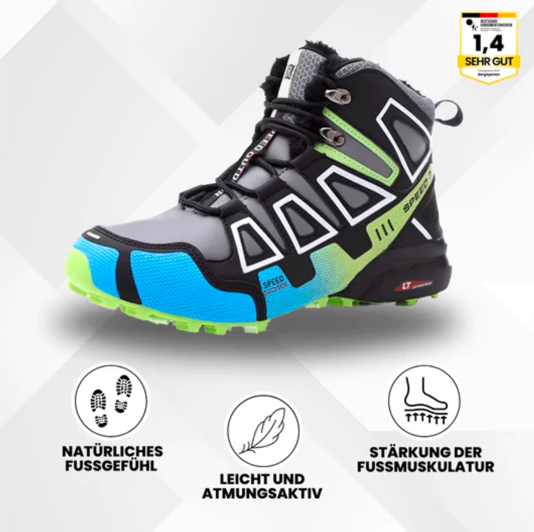 Orthotrekking Pro | Ergonomische Schmerzlindernde Trekking Und Wanderschuhe