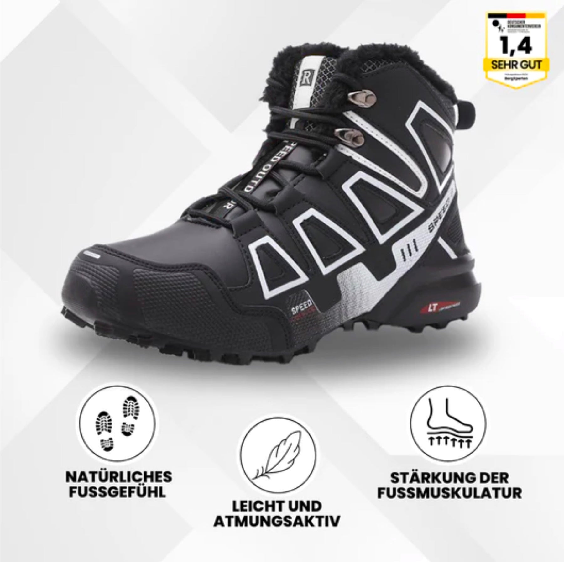 Orthotrekking Pro | Ergonomische Schmerzlindernde Trekking Und Wanderschuhe
