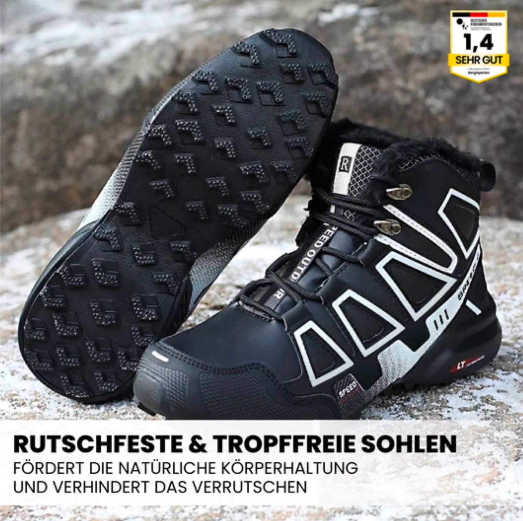 Orthotrekking Pro | Ergonomische Schmerzlindernde Trekking Und Wanderschuhe