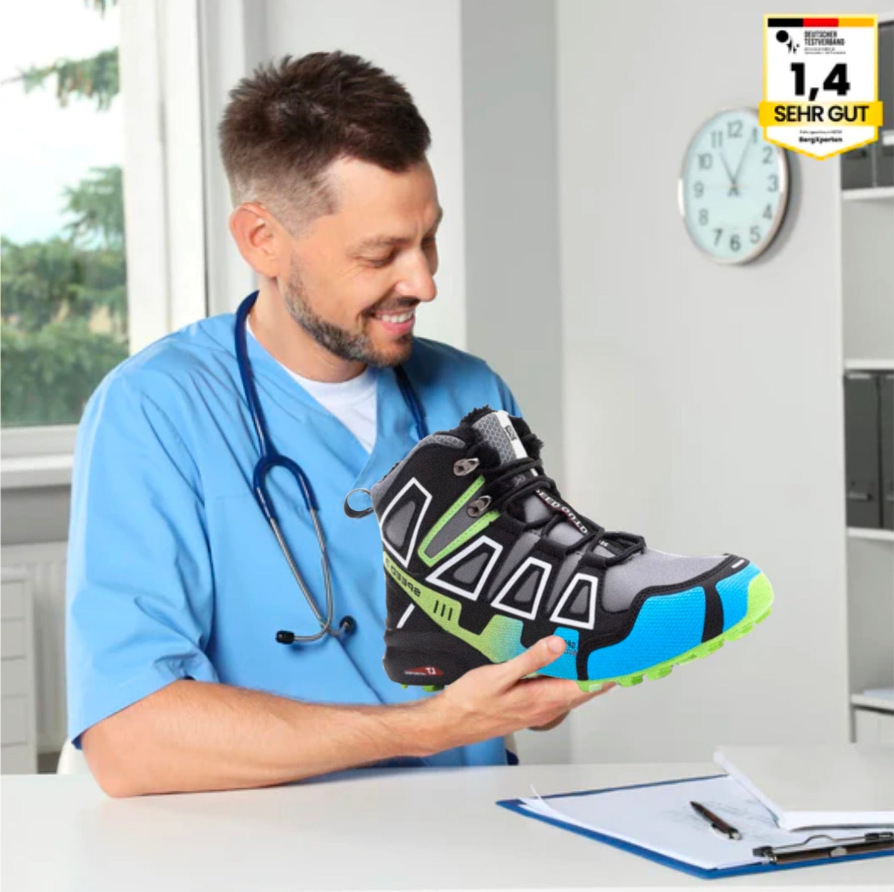 Orthotrekking Pro | Ergonomische Schmerzlindernde Trekking Und Wanderschuhe