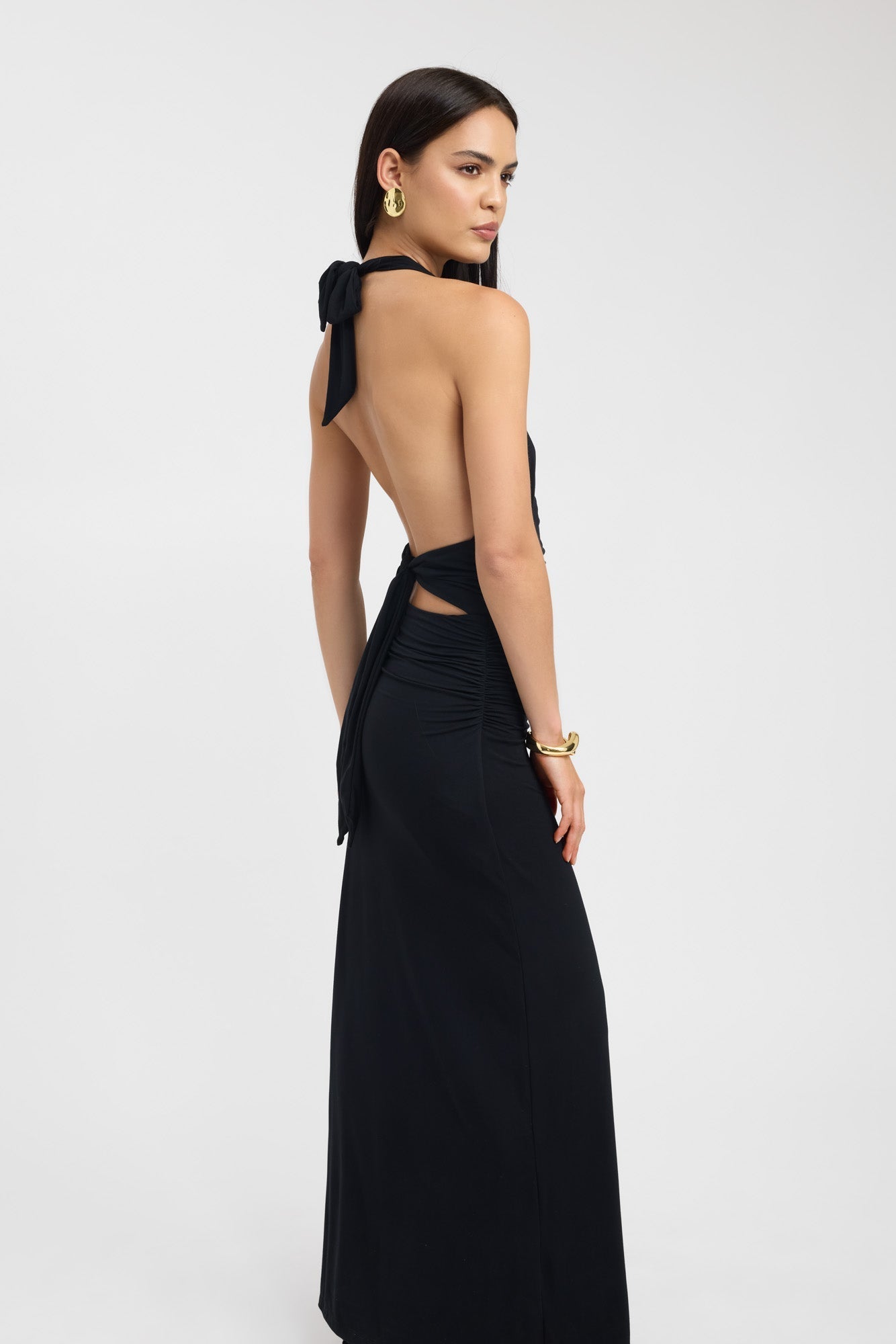 Damen Elegantes Raffiniertes Kleid | Maxi