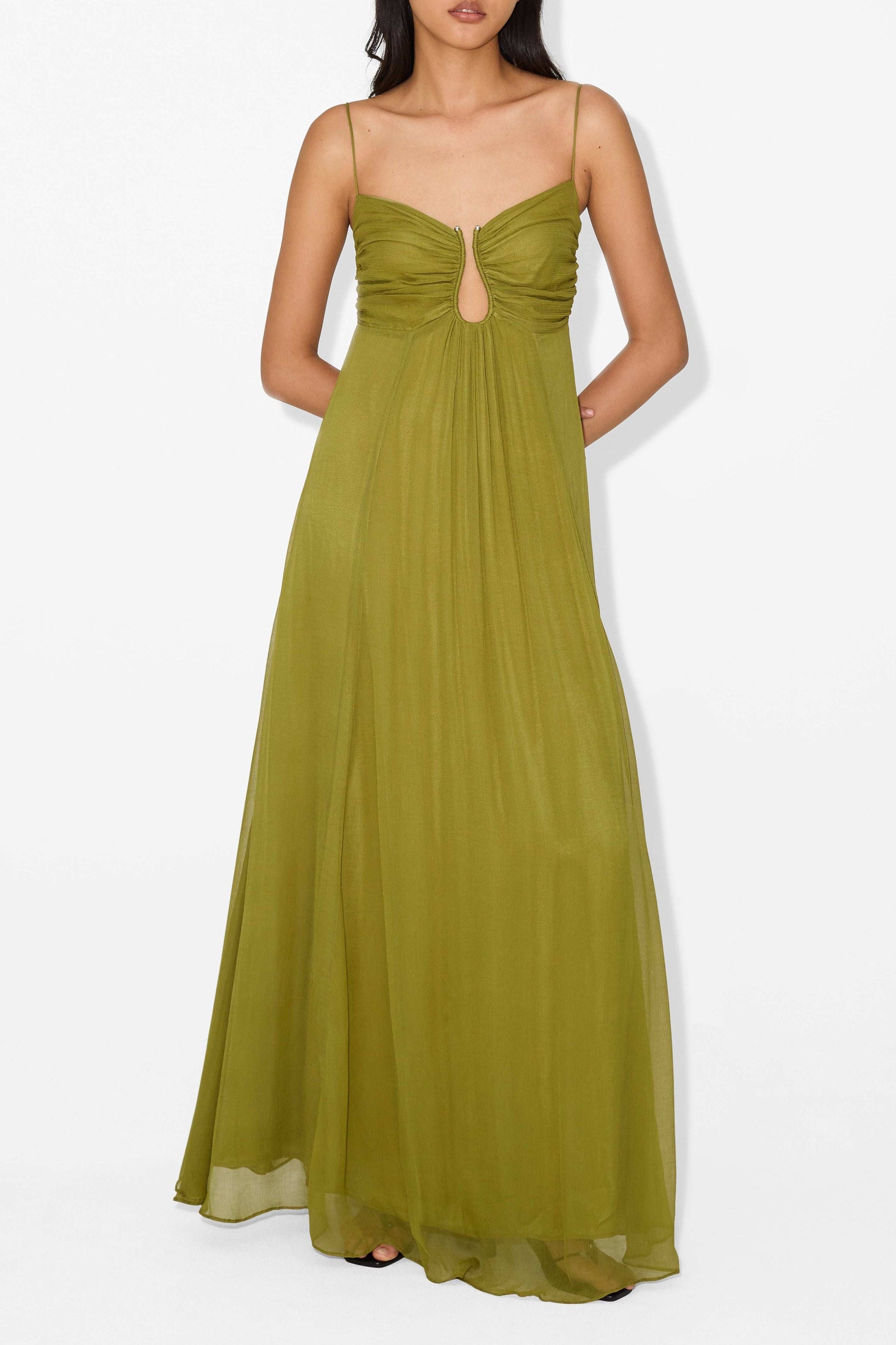 Damen Luftiges Elegantes Kleid | Maxi