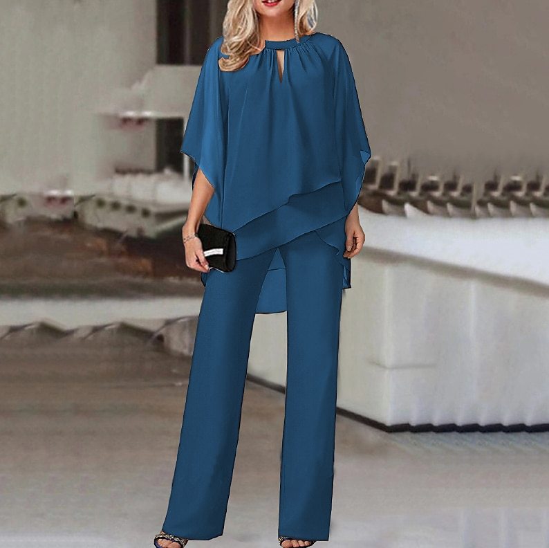 Damen Elegantes Glänzendes Set | Party & Anlass