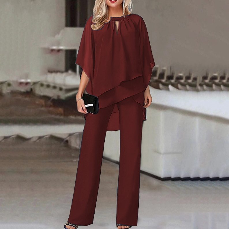 Damen Elegantes Glänzendes Set | Party & Anlass