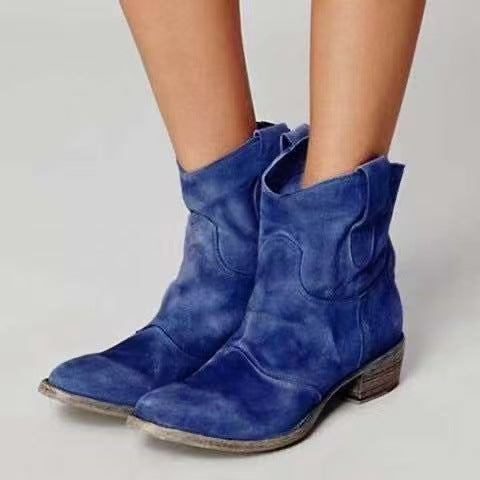 Damen Elegante Stiefeletten | Western Stil