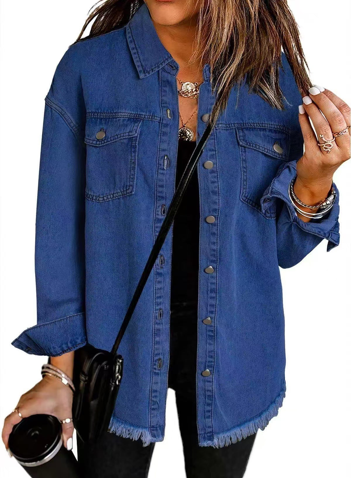 Damen Zeitlose Jeansjacke | Lässig
