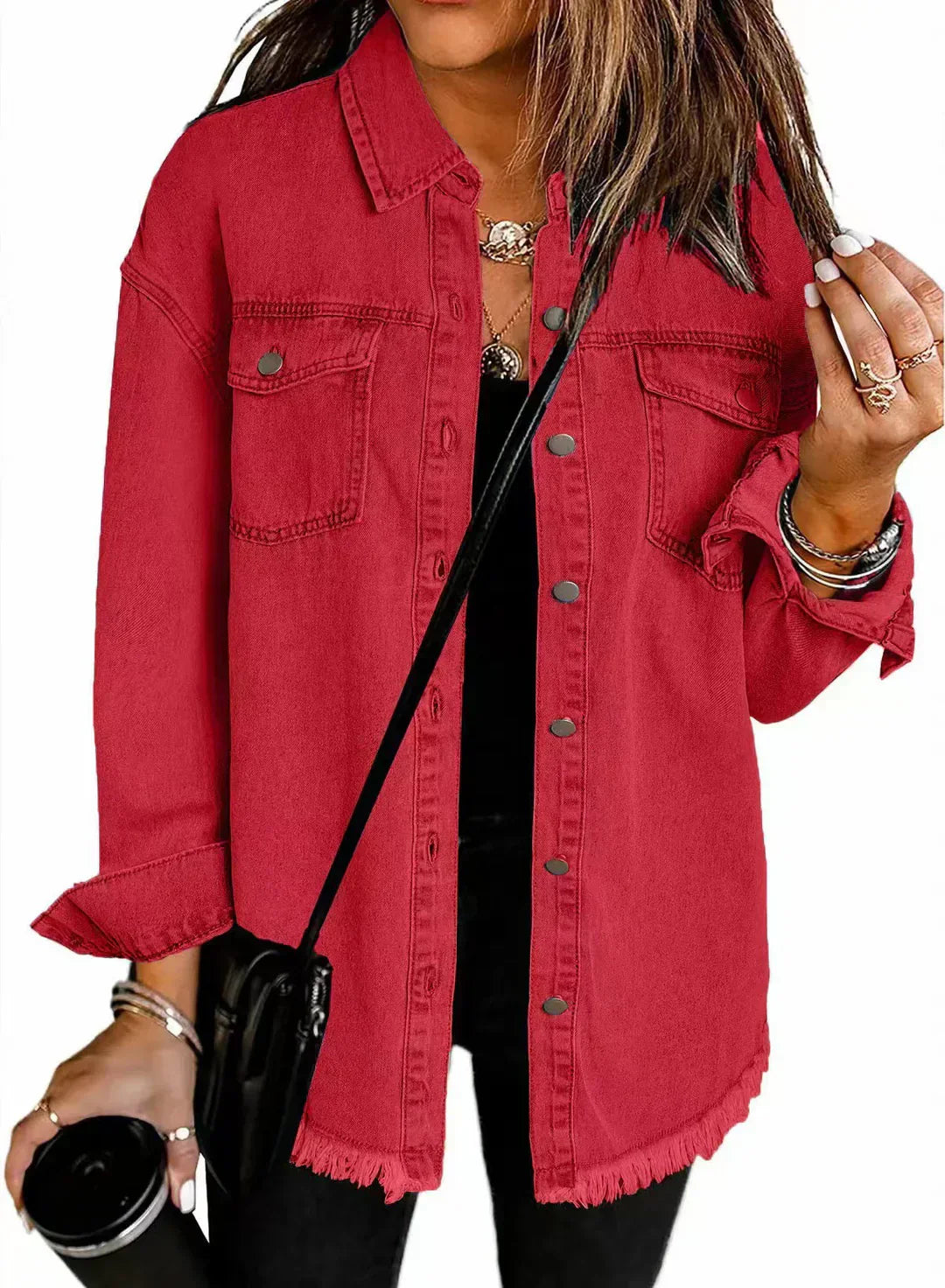 Damen Zeitlose Jeansjacke | Lässig