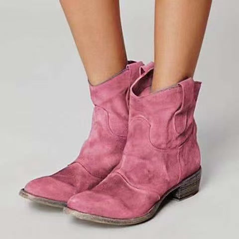 Damen Elegante Stiefeletten | Western Stil