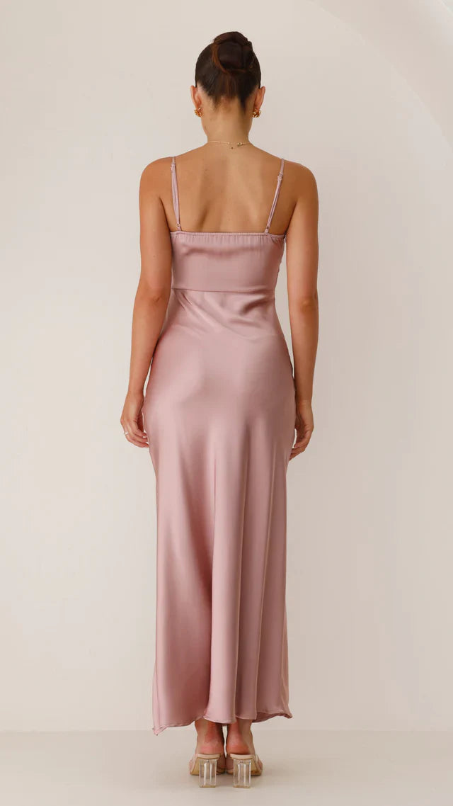 Damen Elegantes Modernes Kleid | Maxi