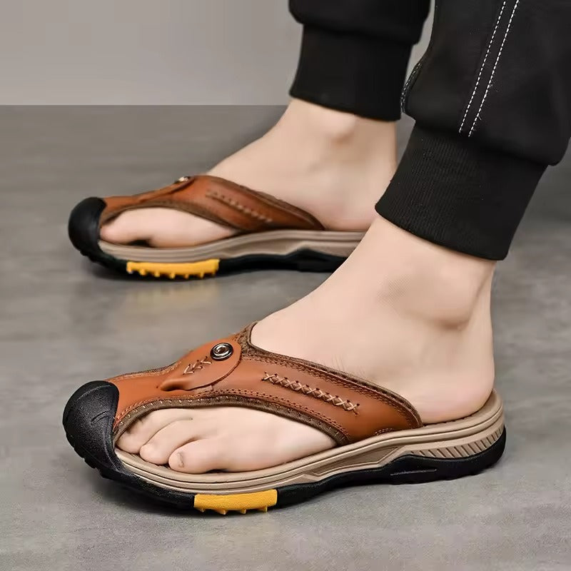 Jonas | Orthopädische Flip-Flops mit Zehenkappe