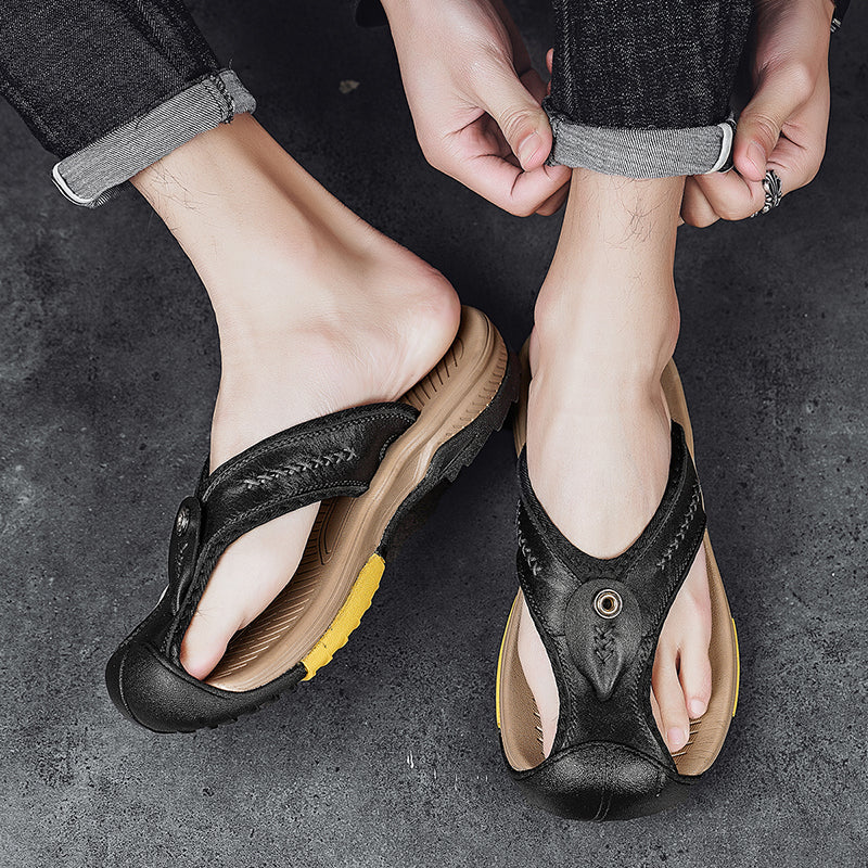 Jonas | Orthopädische Flip-Flops mit Zehenkappe