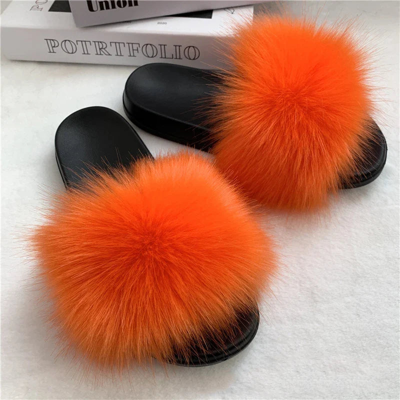 Adel | Flauschige Slipper