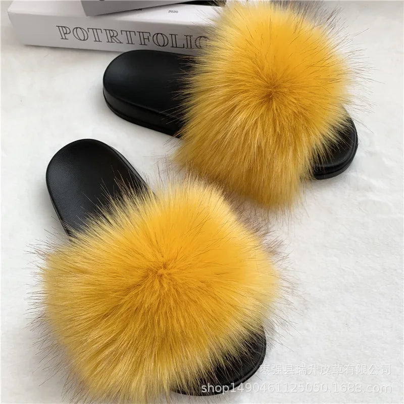 Adel | Flauschige Slipper