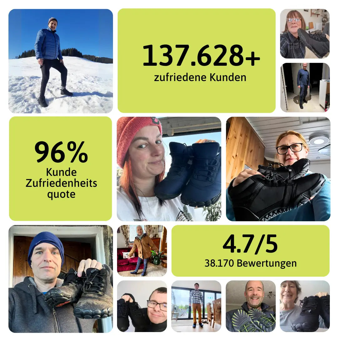 Thermo – Premium Winter Barfußschuhe