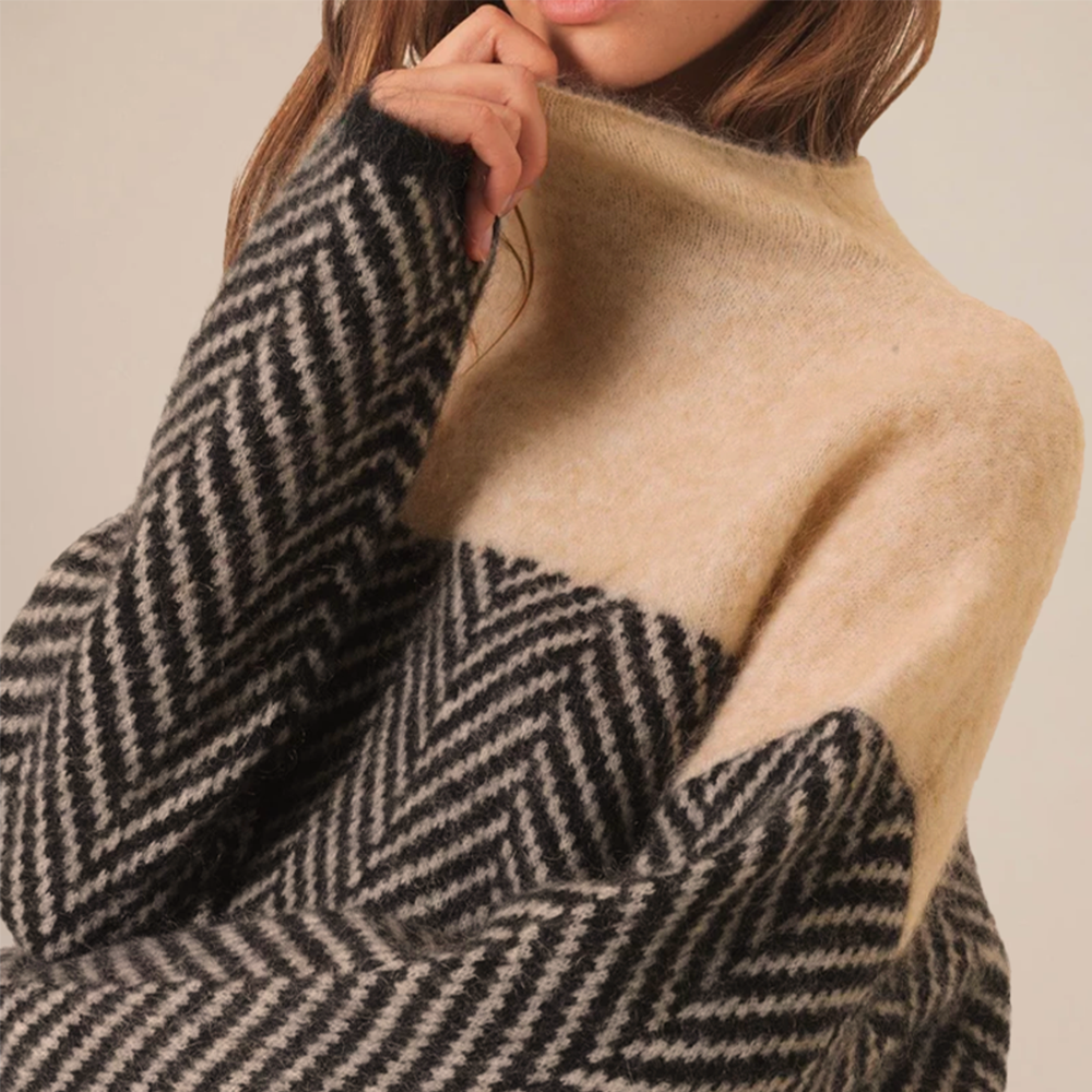 Adelie | Weicher Rollkragenpullover