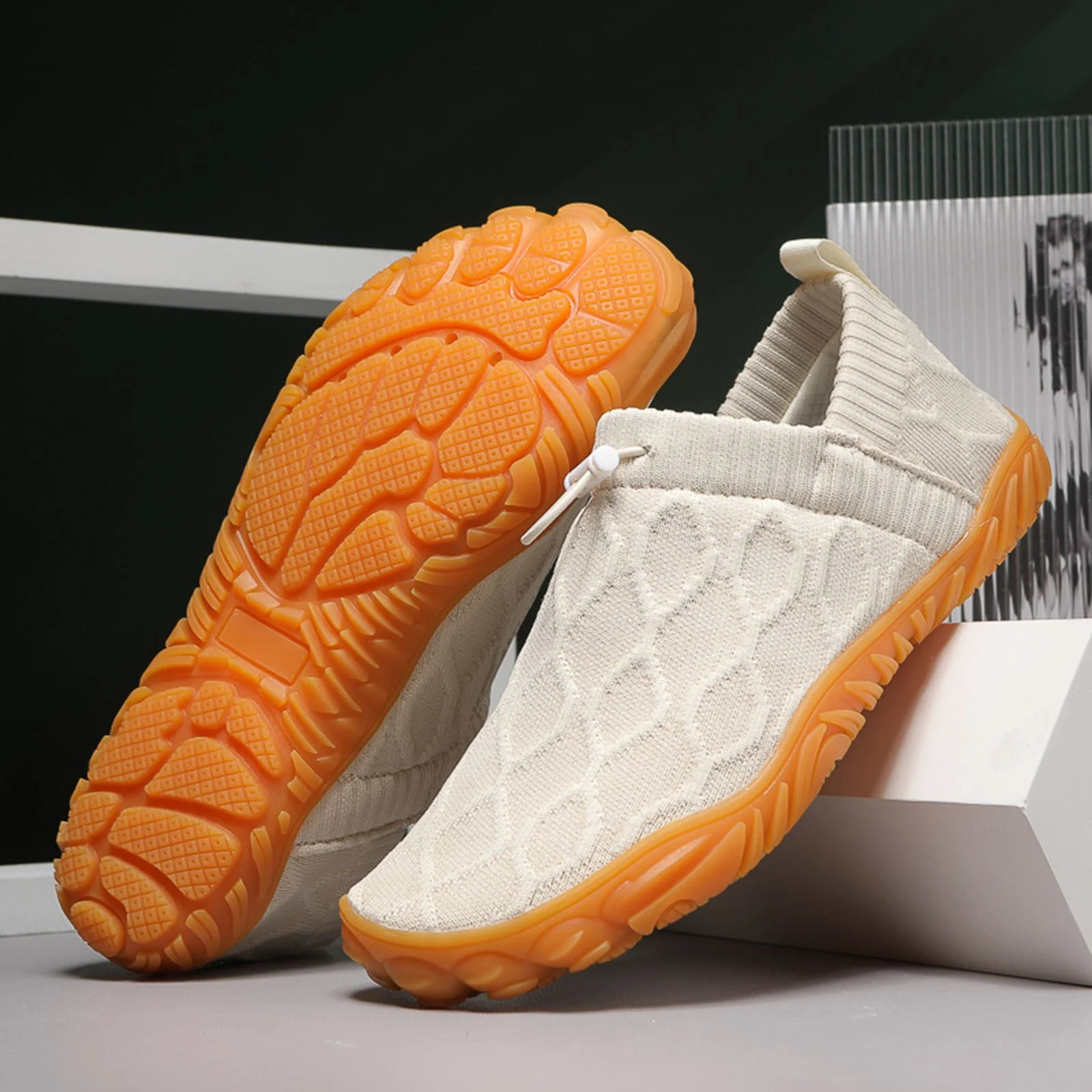 BarfußSneakers | Urban Active White Glides