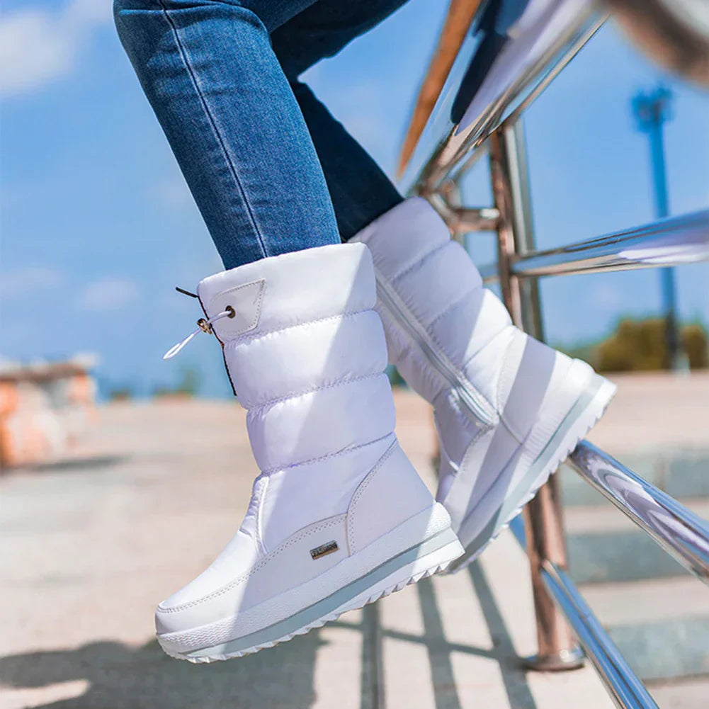 Kira Stiefel | Wasserdichte Stiefel mit mittlerer Weite