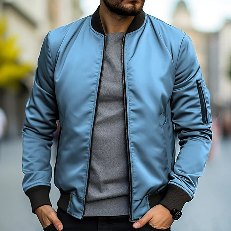 Herren Trendige Bomberjacke | Klassisch Modern