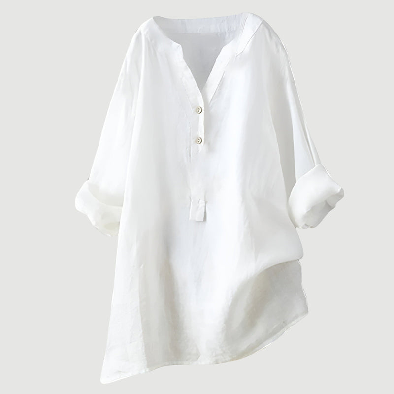 Women’s Lockere Leinenbluse | Elegant & Vielseitig
