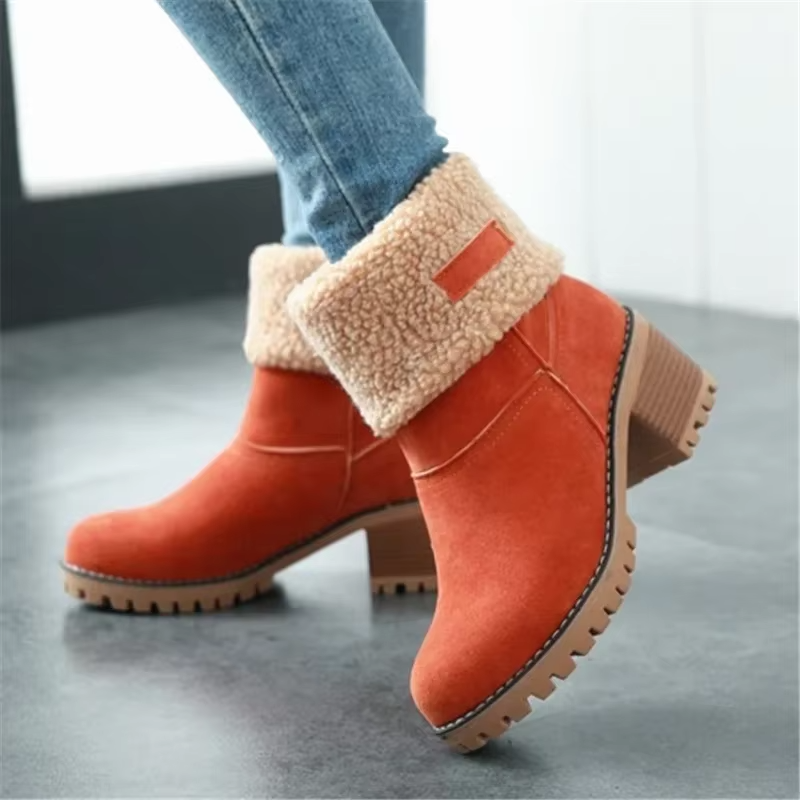 Nikki | Warme Leder-Schneestiefel