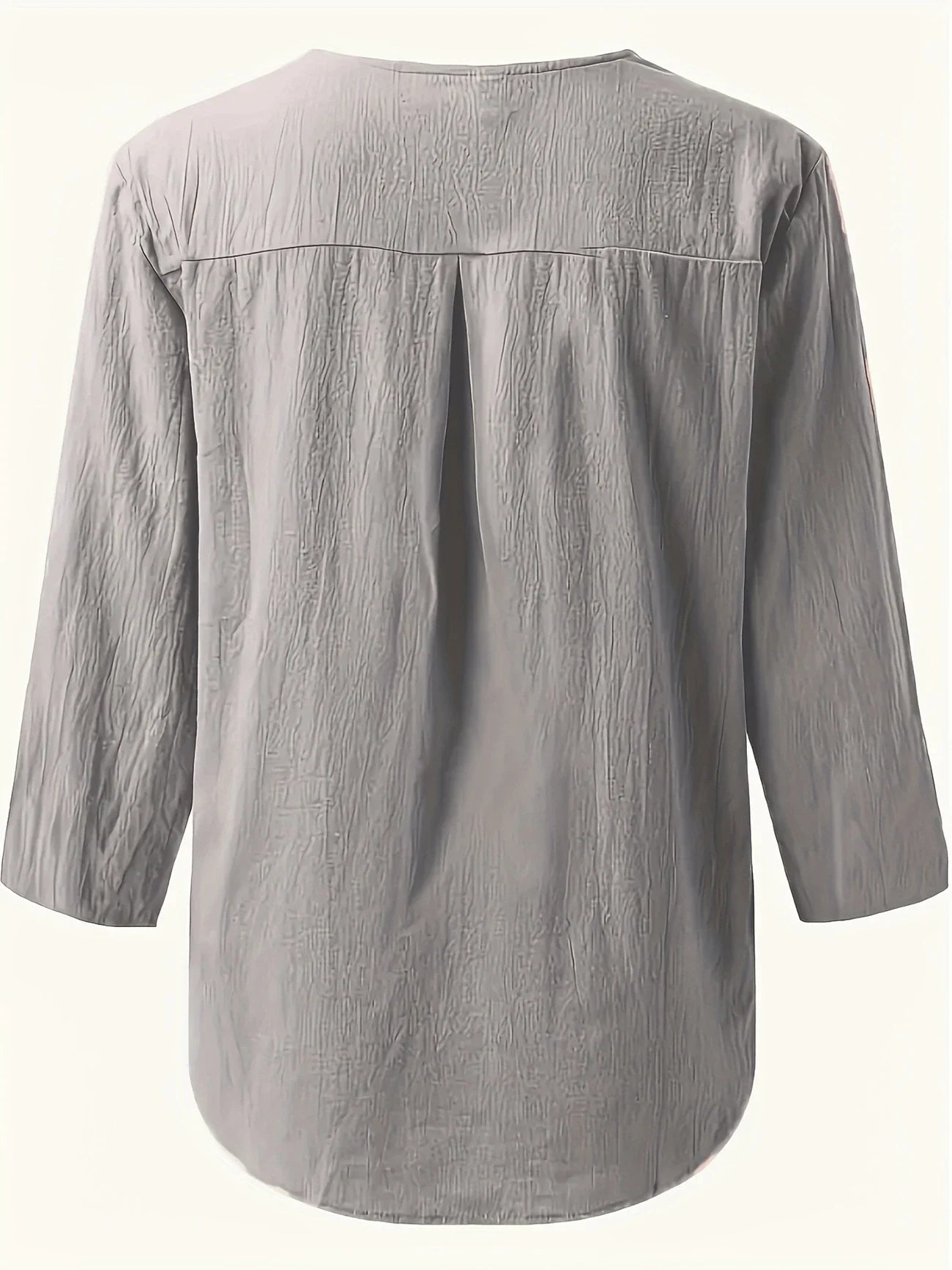 Women’s Lässige Elegante Bluse | Baumwoll-Leinen
