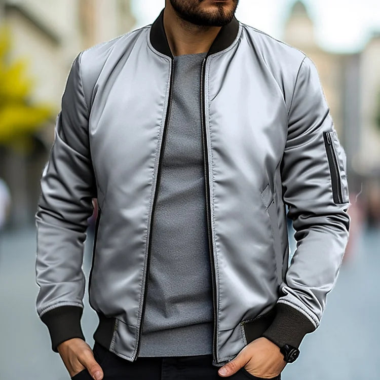 Herren Trendige Bomberjacke | Klassisch Modern
