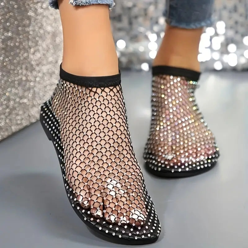 SparkleStep | Elegante Damen-Flats - Stil & Glanz