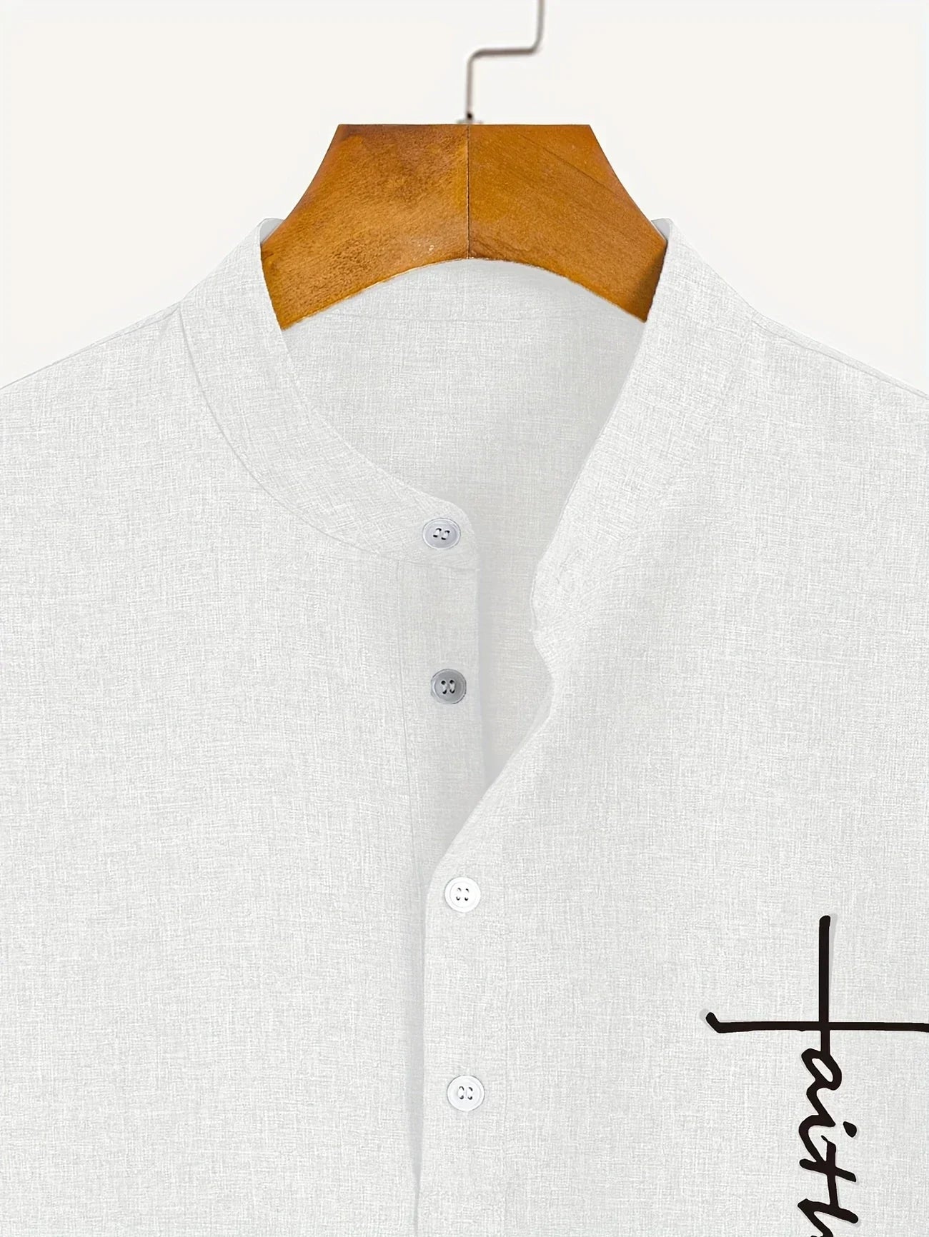 Men’s Kurzarm Stehkragenhemd | Elegant & Leicht