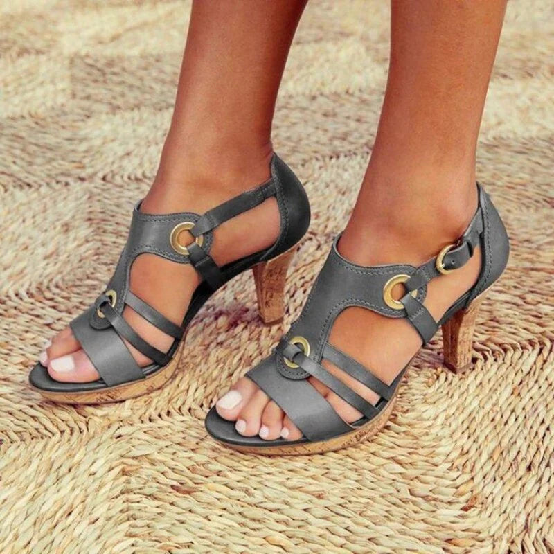 Ciara | Handgefertigte Premium-Sandalen Mit Absatz