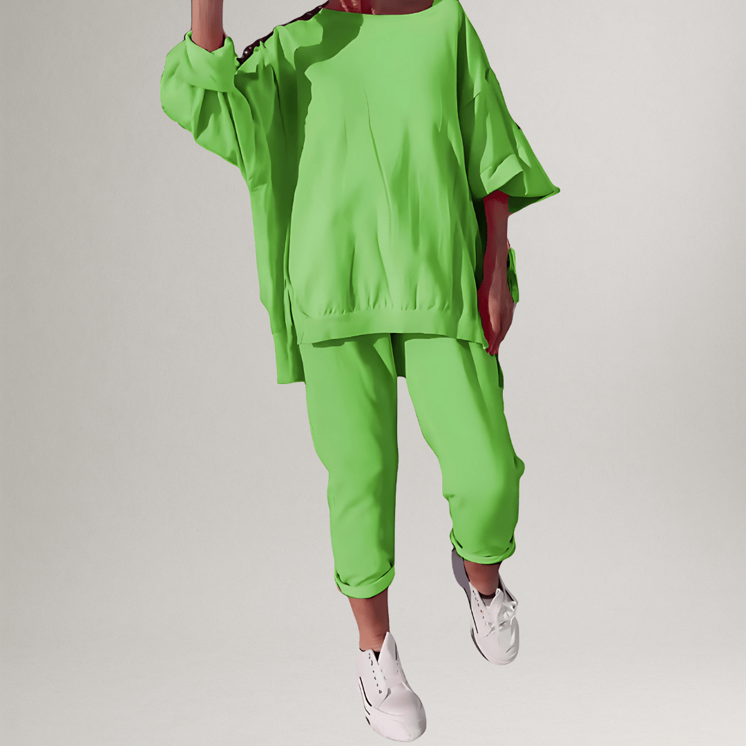 Damen Lässiges Stylisches Lounge-Ensemble | Komfortabel