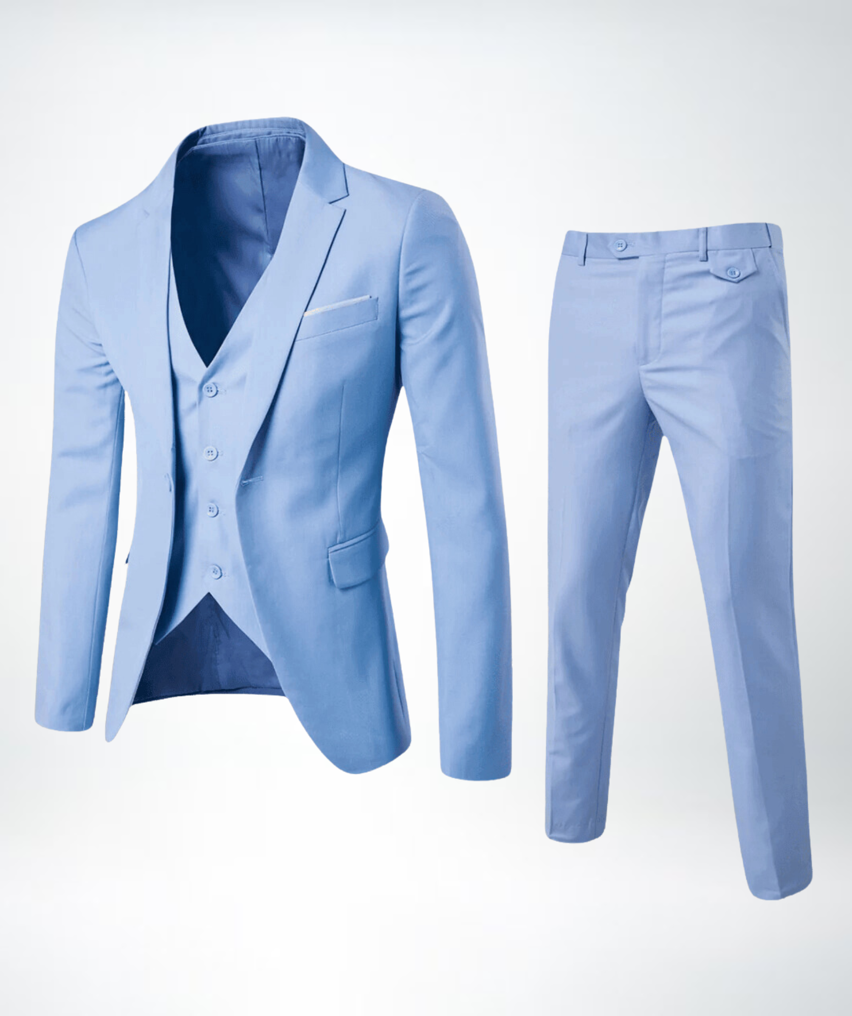Herren Klassischer Dreiteiliger Anzug | Elegant